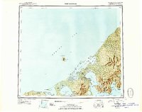 Fort Randall 1950 topographic map thumbnail