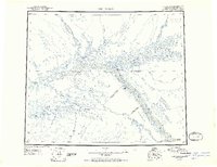 Fort Yukon 1951 topographic map thumbnail