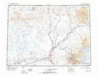 Gulkana 1951 topographic map preview