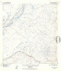 Gulkana B-2 1952 topographic map thumbnail