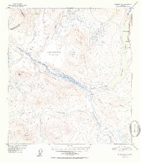 Gulkana D-4 1952 topographic map thumbnail