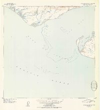 Icy Bay D-2 and D-3 1951 topographic map thumbnail