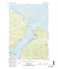 Juneau A-5 1951 topographic map thumbnail