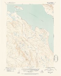 Kenai A-3 1952 topographic map thumbnail