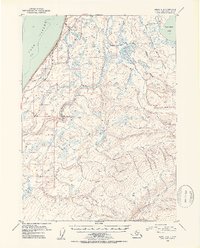 Kenai A-4 1952 topographic map thumbnail