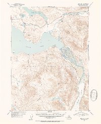 Kenai B-1 1952 topographic map thumbnail