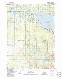 Kenai B-2 1951 topographic map thumbnail