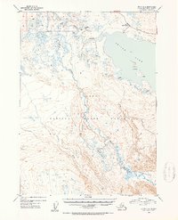 Kenai B-2 1952 topographic map thumbnail