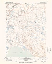 Kenai B-3 1952 topographic map thumbnail