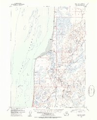 Kenai B-4 1952 topographic map thumbnail