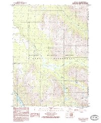 Kenai C-1 SE 1986 topographic map thumbnail
