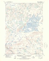 Kenai C-2 1952 topographic map thumbnail