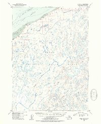 Kenai D-2 1952 topographic map thumbnail