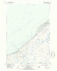 Kenai D-3 1952 topographic map thumbnail