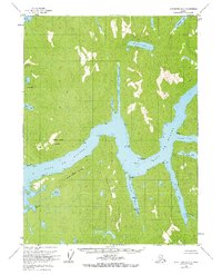 Ketchikan A-3 1955 topographic map thumbnail