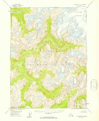 Ketchikan D-2 1955 topographic map thumbnail