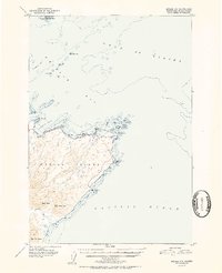 Kodiak C-1 1951 topographic map thumbnail