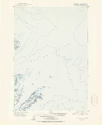 Kodiak D-1 1951 topographic map thumbnail