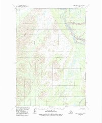 Lime Hills D-5 1954 topographic map thumbnail