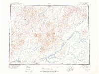 Medfra 1950 topographic map thumbnail
