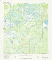 Mt. McKinley D-4 1953 topographic map thumbnail