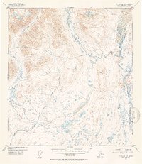 Mt. Hayes A-6 1952 topographic map thumbnail