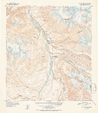 Mt. Hayes B-4 1952 topographic map thumbnail