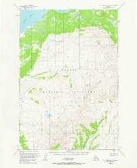 Mt. Katmai B-6 topographic map thumbnail
