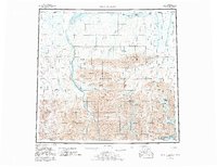 Mt. Michelson 1956 topographic map thumbnail