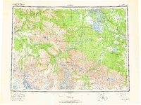 Nabesna 1960 topographic map thumbnail