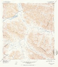Nabesna D-5 1952 topographic map thumbnail