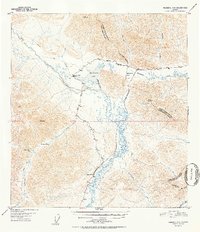 Nabesna D-6 1952 topographic map thumbnail