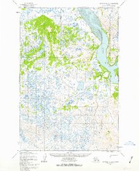 Nushagak Bay D-1 1952 topographic map thumbnail