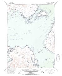 Petersburg B-4 1951 topographic map thumbnail