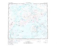 Port Moller 1953 topographic map thumbnail
