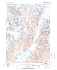 Seward A-6 1951 topographic map thumbnail