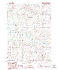 Seward A-7 NW 1983 topographic map thumbnail