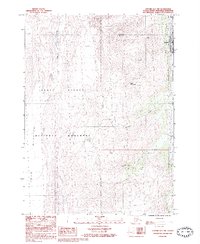 Seward A-7 SW 1983 topographic map thumbnail