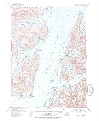 Seward B-3 1952 topographic map thumbnail