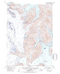 Seward B-4 1952 topographic map thumbnail