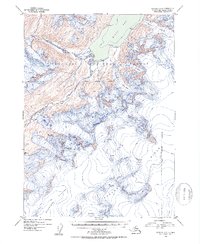Seward B-5 1952 topographic map thumbnail