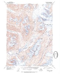 Seward B-6 1952 topographic map thumbnail
