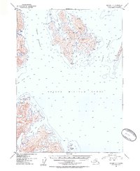 Seward C-3 1952 topographic map thumbnail