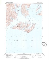Seward D-1 1952 topographic map thumbnail