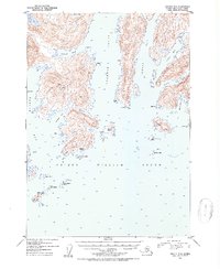 Seward D-2 1952 topographic map thumbnail
