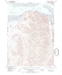 Seward D-8 1952 topographic map thumbnail