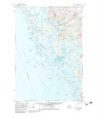 Sitka C-7 1951 topographic map thumbnail