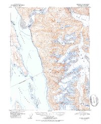 Skagway A-1 1951 topographic map thumbnail
