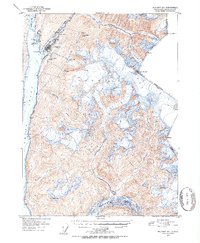 Skagway B-1 1951 topographic map thumbnail
