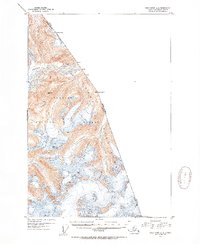 Taku River A-4 1951 topographic map thumbnail